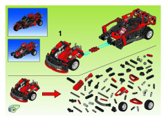 LEGO 8242 instructions page 38 – build guide