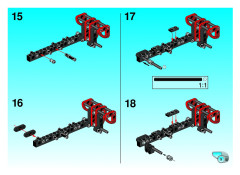 LEGO 8242 instructions page 5 – build guide