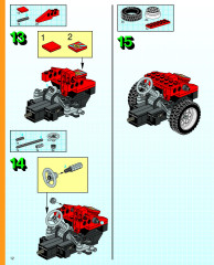 LEGO 8244 instructions page 12 – build guide