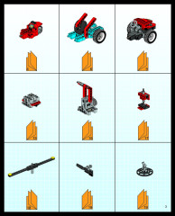 LEGO 8244 instructions page 3 – build guide