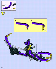 LEGO 8245 instructions page 22 – build guide