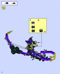 LEGO 8245 instructions page 24 – build guide