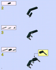 LEGO 8245 instructions page 4 – build guide