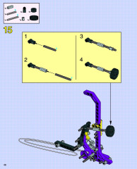 LEGO 8245 instructions page 46 – build guide