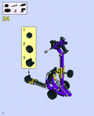 LEGO 8245 instructions page 52 – build guide
