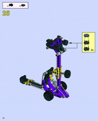 LEGO 8245 instructions page 54 – build guide