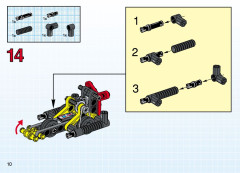 LEGO 8246 instructions page 10 – build guide