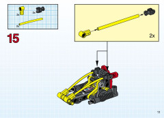 LEGO 8246 instructions page 11 – build guide