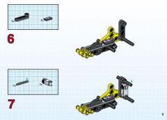LEGO 8246 instructions page 5 – build guide