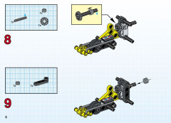 LEGO 8246 instructions page 6 – build guide