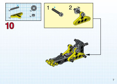 LEGO 8246 instructions page 7 – build guide