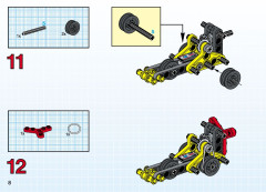 LEGO 8246 instructions page 8 – build guide