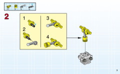 LEGO 8247 instructions page 3 – build guide