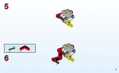 LEGO 8247 instructions page 5 – build guide