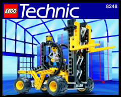 LEGO 8248 instructions page 1 – build guide