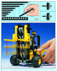 LEGO 8248 instructions page 2 – build guide