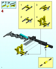 LEGO 8248 instructions page 6 – build guide