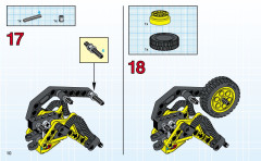 LEGO 8251 instructions page 10 – build guide