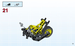 LEGO 8251 instructions page 13 – build guide