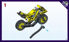 LEGO 8251 instructions page 21 – build guide