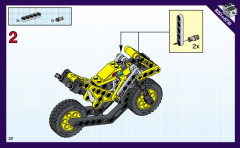 LEGO 8251 instructions page 22 – build guide