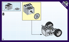 LEGO 8251 instructions page 28 – build guide
