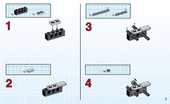 LEGO 8251 instructions page 3 – build guide