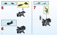 LEGO 8251 instructions page 4 – build guide
