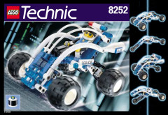 LEGO 8252 instructions page 1 – build guide