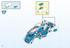 LEGO 8252 instructions page 14 – build guide