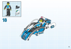 LEGO 8252 instructions page 15 – build guide