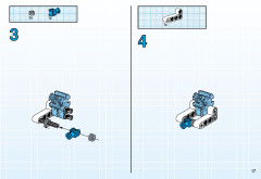 LEGO 8252 instructions page 17 – build guide