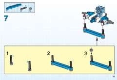 LEGO 8252 instructions page 19 – build guide