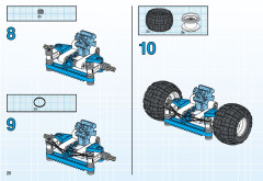 LEGO 8252 instructions page 20 – build guide