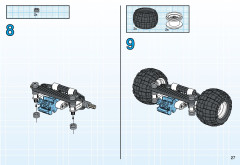 LEGO 8252 instructions page 27 – build guide