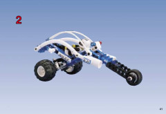 LEGO 8252 instructions page 41 – build guide