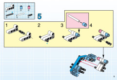 LEGO 8252 instructions page 5 – build guide