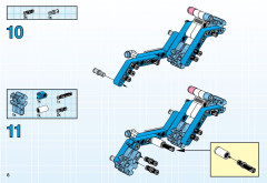 LEGO 8252 instructions page 8 – build guide