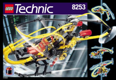LEGO 8253 instructions page 1 – build guide