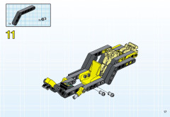 LEGO 8253 instructions page 17 – build guide