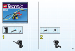 LEGO 8253 instructions page 27 – build guide