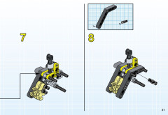 LEGO 8253 instructions page 31 – build guide