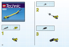 LEGO 8253 instructions page 40 – build guide