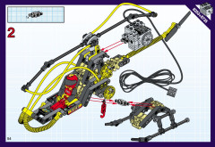 LEGO 8253 instructions page 54 – build guide