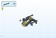 LEGO 8253 instructions page 6 – build guide