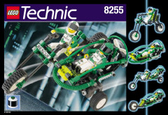 LEGO 8255 instructions page 1 – build guide
