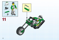 LEGO 8255 instructions page 10 – build guide