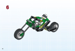 LEGO 8255 instructions page 14 – build guide