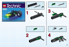 LEGO 8255 instructions page 15 – build guide