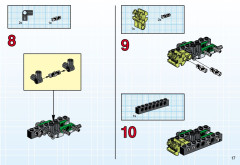 LEGO 8255 instructions page 17 – build guide